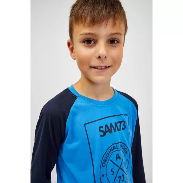  Fiú T -phirt hosszú ujjú SAM 73 JACK BT 553 ÉLÉNKKÉK 