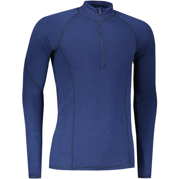  Férfi termo aláöltöző felső SENSOR MERINO DF 19200031 DEEP BLUE 