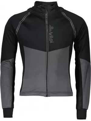 Férfi softshell kabát KILPI ZAIN-M QM0110KI SÖTÉTSZÜRKE