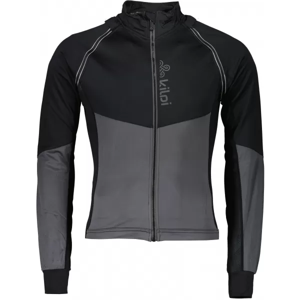  Férfi softshell kabát KILPI ZAIN-M QM0110KI SÖTÉTSZÜRKE 
