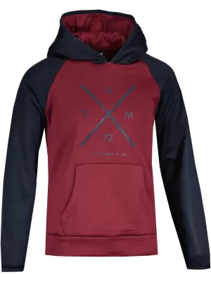 Lány pulóver SAM 73 FLEUR GM 526 BURGUNDIA