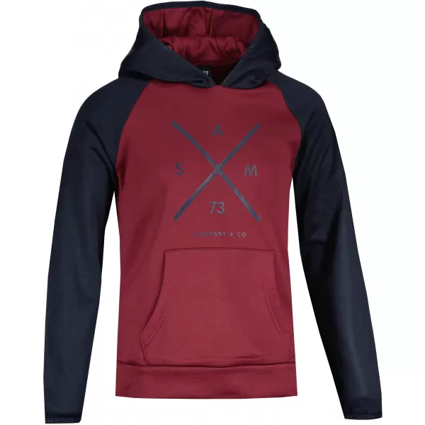  Lány pulóver SAM 73 FLEUR GM 526 BURGUNDIA 