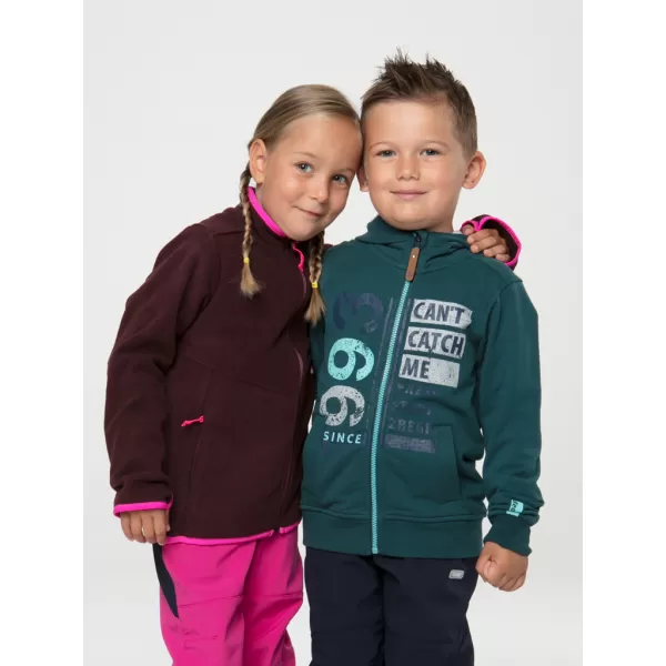  Lány pulóver LOAP QWARO BURGUNDIA 