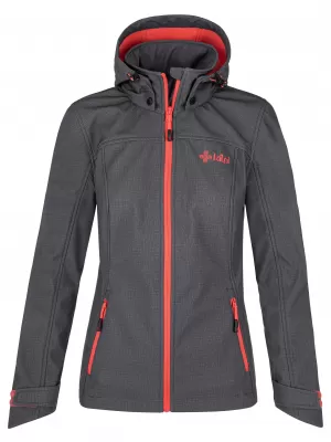 Női softshell kabát KILPI RAVIA-W PL0035KI SZÜRKE