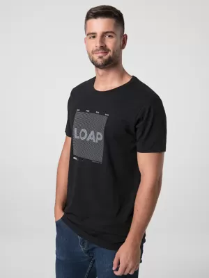 Férfi póló LOAP BERTO FEKETE