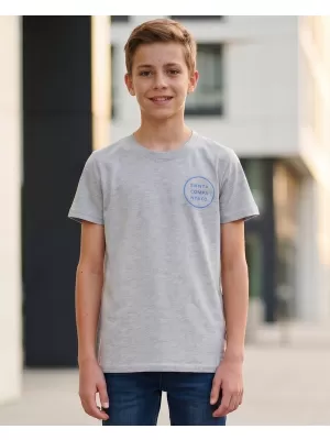Fiú T -póló rövid ujjú SAM 73 BLAIR BT 551 VILÁGOSSZÜRKE