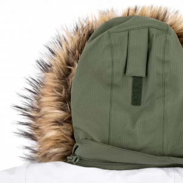  Női sídzseki KILPI ELZA-W QL0154KI KHAKI 