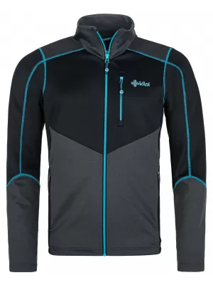 Férfi polár pulóver KILPI TEAM FLEECE-M QM0007KI FEKETE