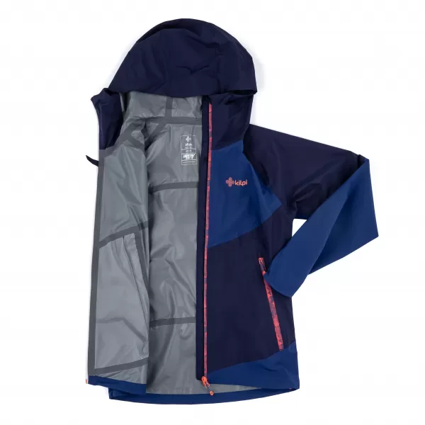  Női hardshell kabát KILPI HURRICANE-W QL0107KI SÖTÉTKÉK 