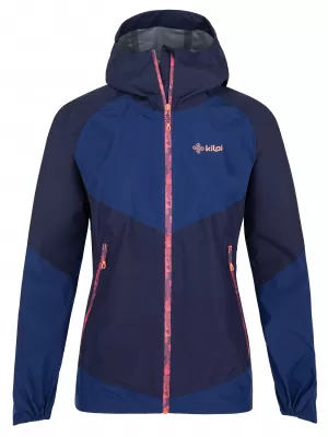 Női hardshell kabát KILPI HURRICANE-W QL0107KI SÖTÉTKÉK