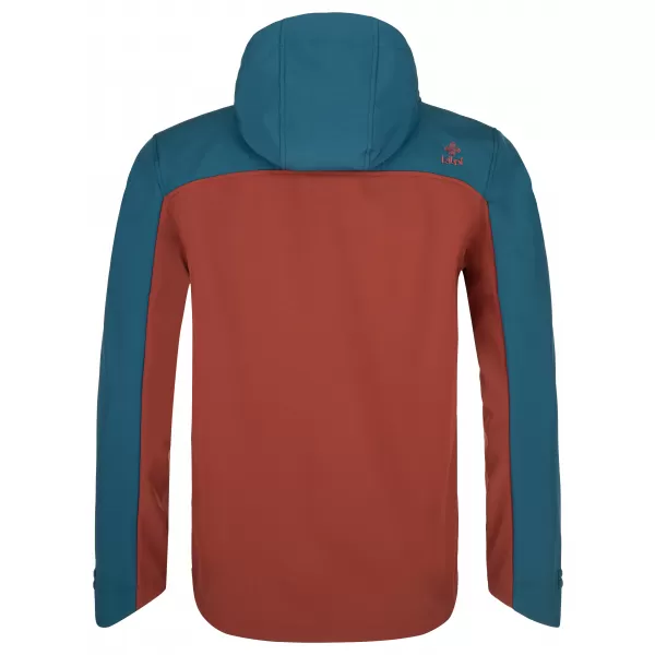  Férfi softshell kabát KILPI RAVIO-M PM0044KI SÖTÉT VÖRÖS 