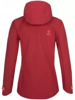 Női softshell kabát KILPI RAVIA-W QL0001KI SÖTÉT VÖRÖS