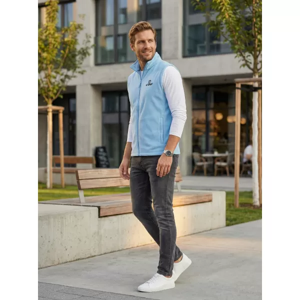  Férfi polár mellény ALTISPORT ALM006518 ÉGSZÍNKÉK 