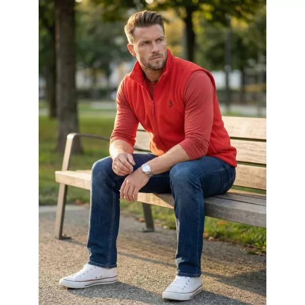  Férfi polár mellény ALTISPORT ALM002518 PIROS 