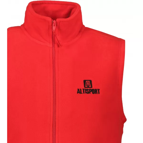  Férfi polár mellény ALTISPORT ALM006518 PIROS 