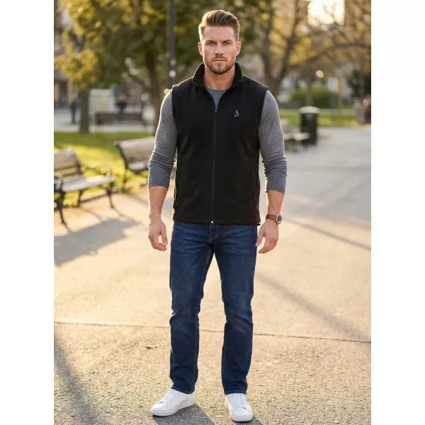 Férfi polár mellény ALTISPORT ALM002518 FEKETE 