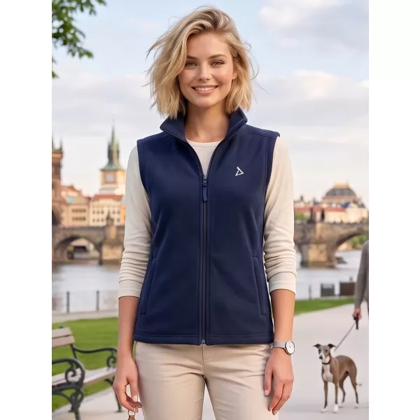  Női gyapjú mellény ALTISPORT ALW002518 SÖTÉTKÉK 