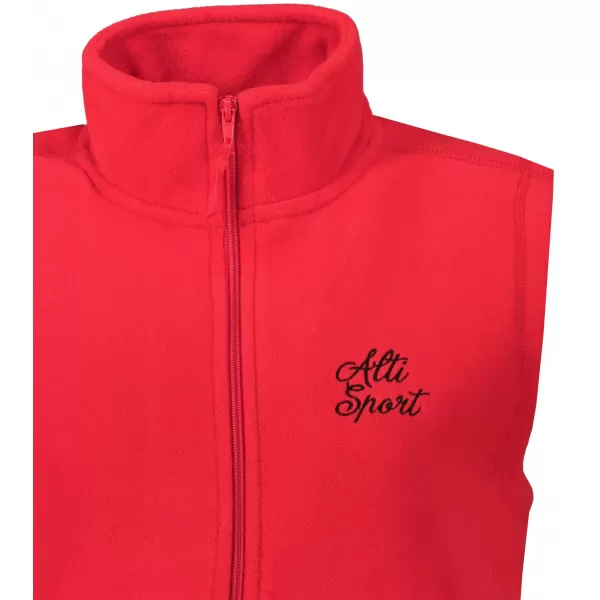  Női gyapjú mellény ALTISPORT ALW056518 PIROS 