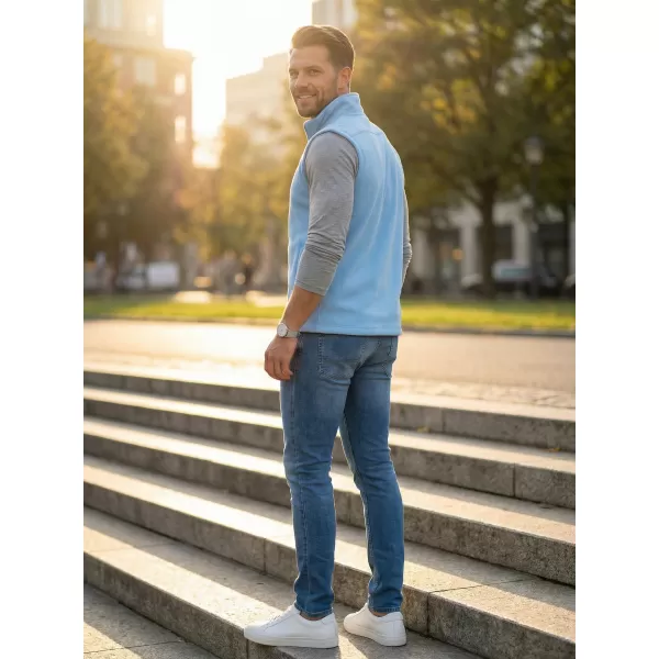  Férfi polár mellény ALTISPORT ALM002518 ÉGSZÍNKÉK 