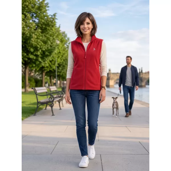  Női gyapjú mellény ALTISPORT ALW002518 BURGUNDIA 