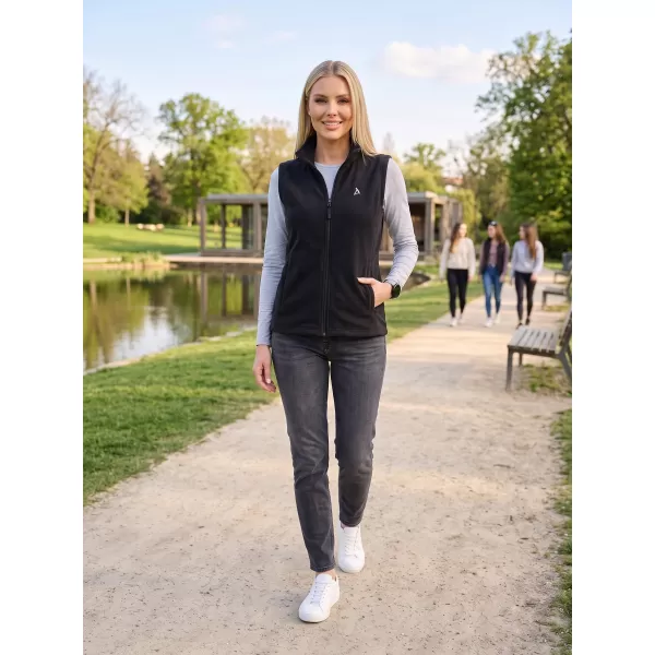  Női gyapjú mellény ALTISPORT ALW002518 FEKETE ÉS EZÜST 