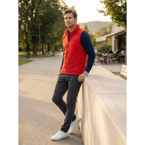  Férfi polár mellény ALTISPORT ALM006518 PIROS 
