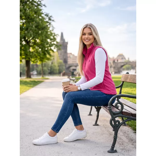  Női gyapjú mellény ALTISPORT ALW002518 FUKSZIA 