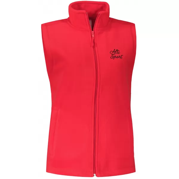  Női gyapjú mellény ALTISPORT ALW056518 PIROS 