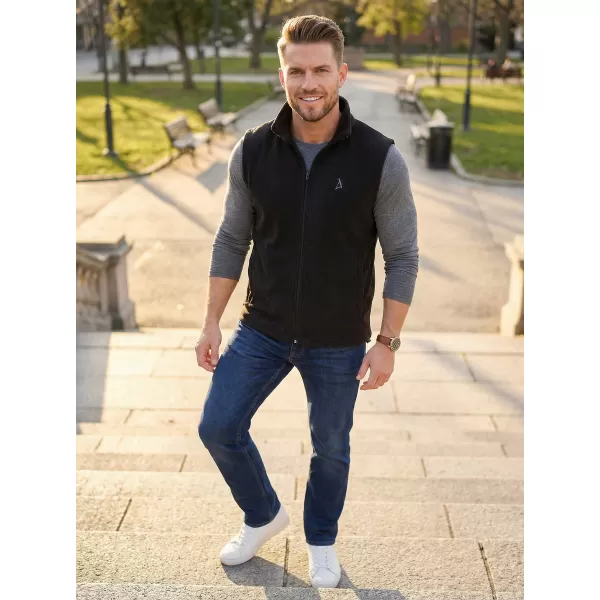  Férfi polár mellény ALTISPORT ALM002518 FEKETE 
