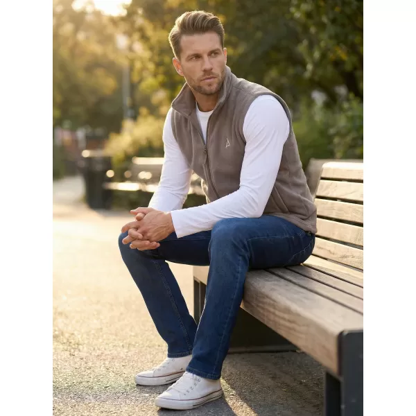  Férfi polár mellény ALTISPORT ALM002518 ACÉLSZÜRKE 