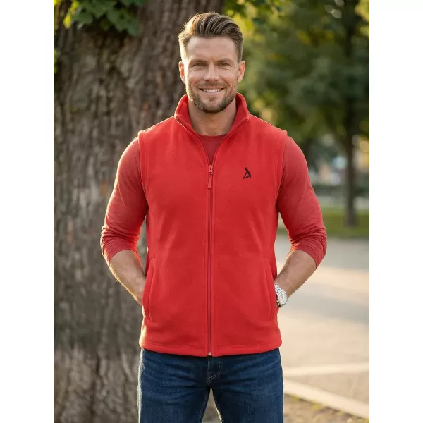  Férfi polár mellény ALTISPORT ALM002518 PIROS 
