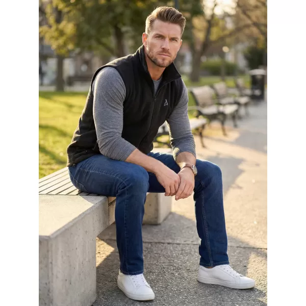 Férfi polár mellény ALTISPORT ALM002518 FEKETE 