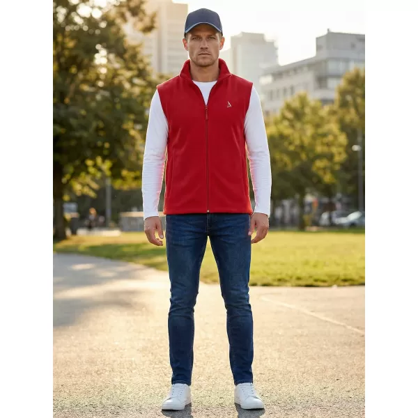  Férfi polár mellény ALTISPORT ALM002518 BURGUNDIA 