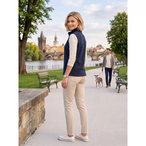  Női gyapjú mellény ALTISPORT ALW002518 SÖTÉTKÉK 