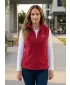 Női gyapjú mellény ALTISPORT ALW056518 BURGUNDIA