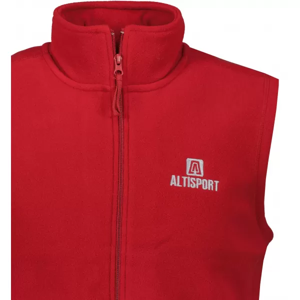  Férfi polár mellény ALTISPORT ALM006518 BURGUNDIA 