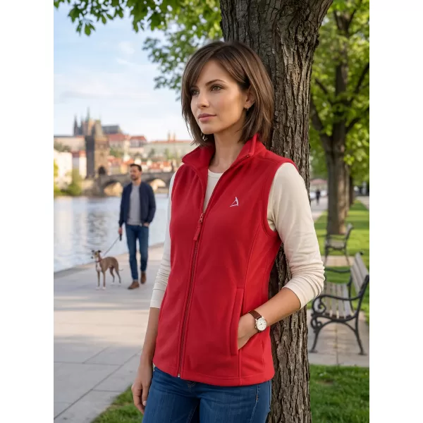  Női gyapjú mellény ALTISPORT ALW002518 BURGUNDIA 