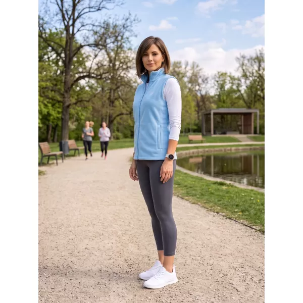  Női gyapjú mellény ALTISPORT ALW002518 ÉGSZÍNKÉK 