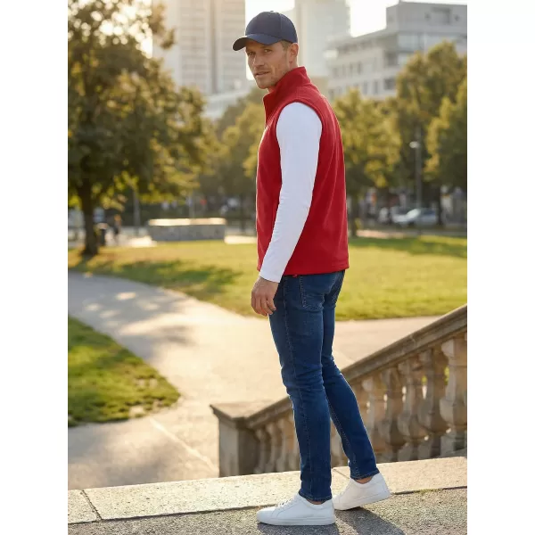  Férfi polár mellény ALTISPORT ALM002518 BURGUNDIA 