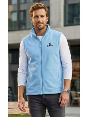 Férfi polár mellény ALTISPORT ALM006518 ÉGSZÍNKÉK