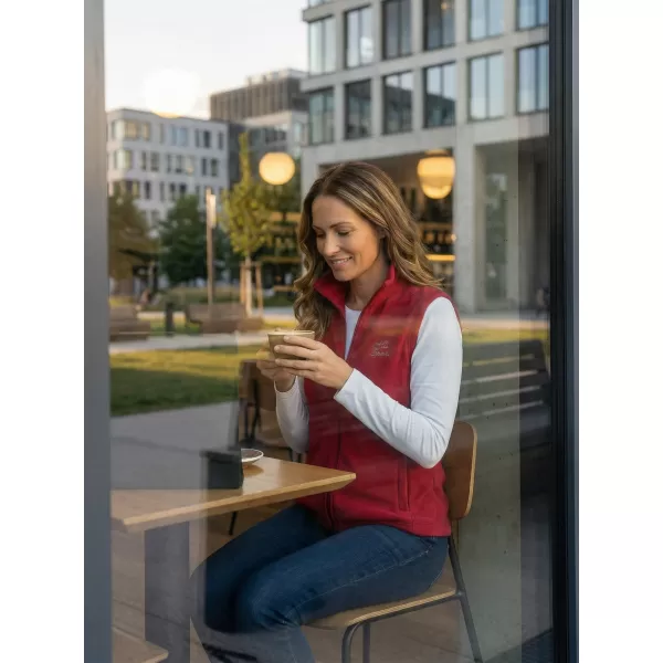  Női gyapjú mellény ALTISPORT ALW056518 BURGUNDIA 