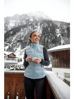 Női téli mellény NORDBLANC PLAINNESS NBWJL7536 KÉK