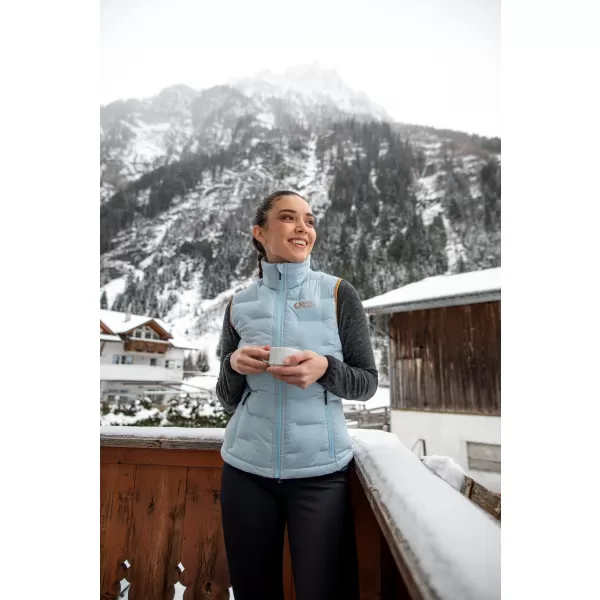  Női téli mellény NORDBLANC PLAINNESS NBWJL7536 KÉK 