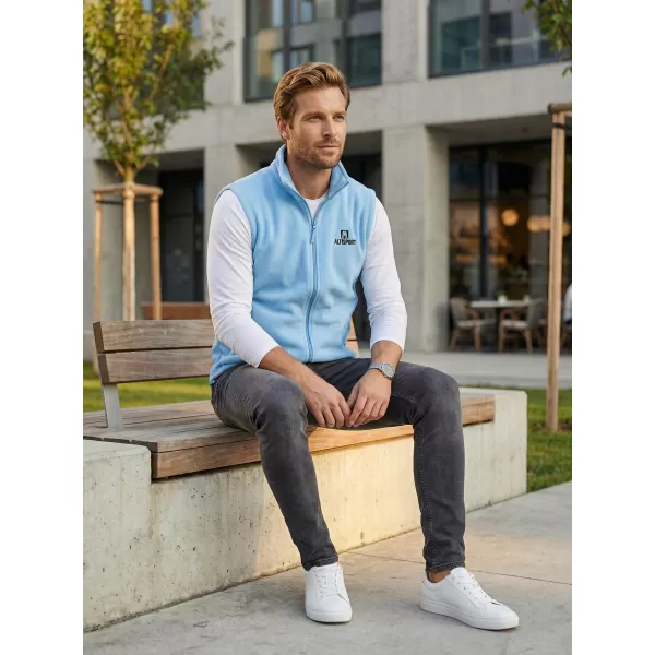  Férfi polár mellény ALTISPORT ALM006518 ÉGSZÍNKÉK 