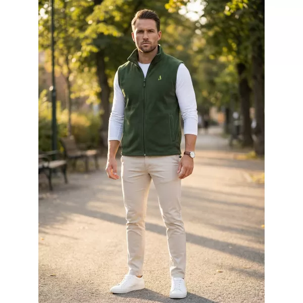  Férfi polár mellény ALTISPORT ALM002518 ÜVEG ZÖLD 