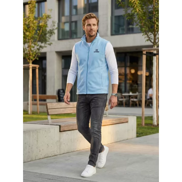  Férfi polár mellény ALTISPORT ALM006518 ÉGSZÍNKÉK 