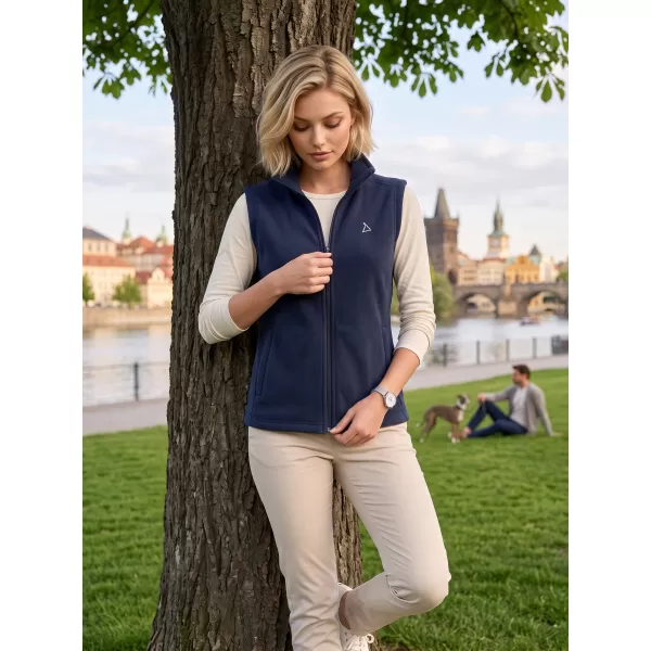  Női gyapjú mellény ALTISPORT ALW002518 SÖTÉTKÉK 