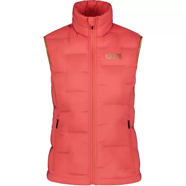  Női téli mellény NORDBLANC PLAINNESS NBWJL7536 VÖRÖS KORALL 