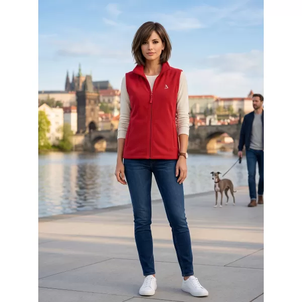  Női gyapjú mellény ALTISPORT ALW002518 BURGUNDIA 