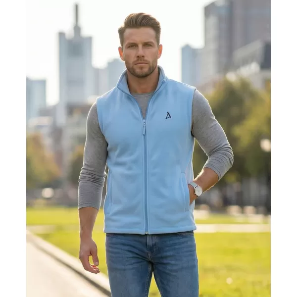  Férfi polár mellény ALTISPORT ALM002518 ÉGSZÍNKÉK 